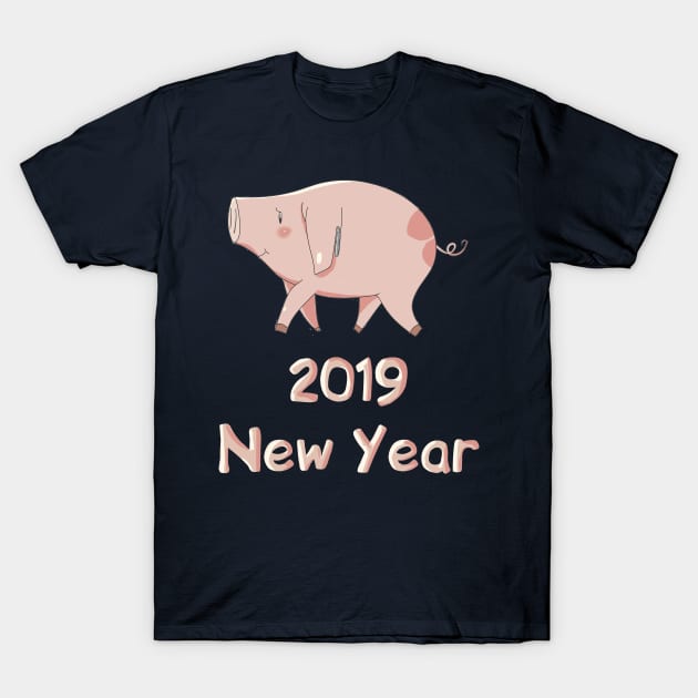 2019 New year T-Shirt by CoolDudeIce